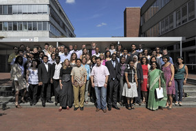 group photo of the SPRING Batch 2011-12