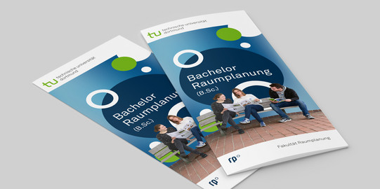  Mockup des Bachelor Flyers.