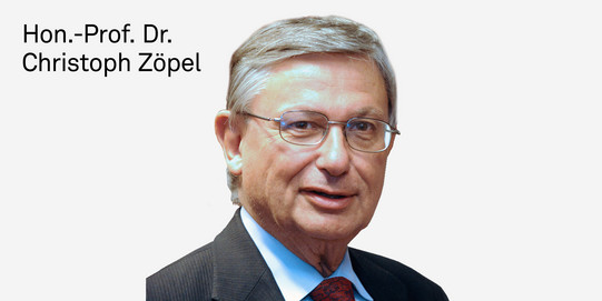 Photo of Hon.-Prof. Dr. Christoph Zöpel