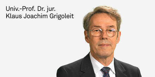 Grigoleit Foto von Univ.-Prof. Dr. Klaus Joachim Grigoleit