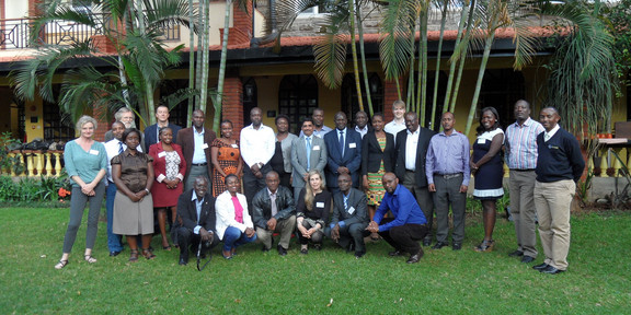 SPRING Workshop in Kenya Grouppicture of the workshop participants in Kenya.