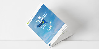 Mockup einer Broschüre 