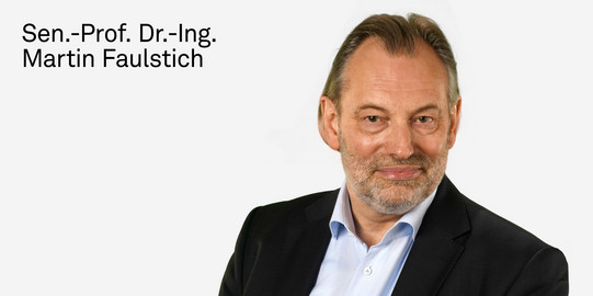 Eine Zeichnung von Prof. Dr. Martin Faulstich