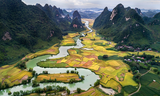 Vietnam river in vietnam