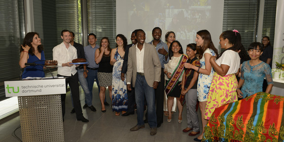 Group picture of SPRING students at the final event in Dortmund.