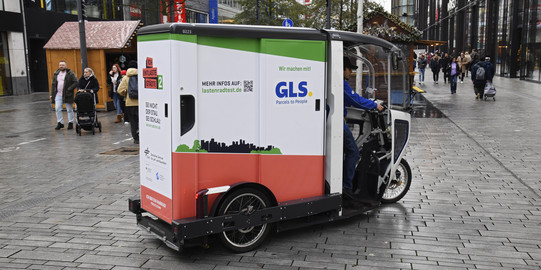 GLS Paketauto.