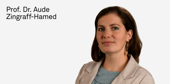 Foto von Prof. Dr. Aude Zingraff-Hamed.