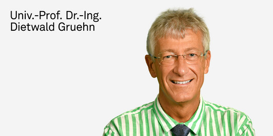 Gruehn Ein Foto von Univ.-Prof. Dr. Dietwald Gruehn
