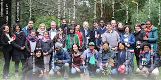 Group picture of SPRING students of different batches participating in the Winterschool