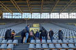 Picture on the famous south stand.