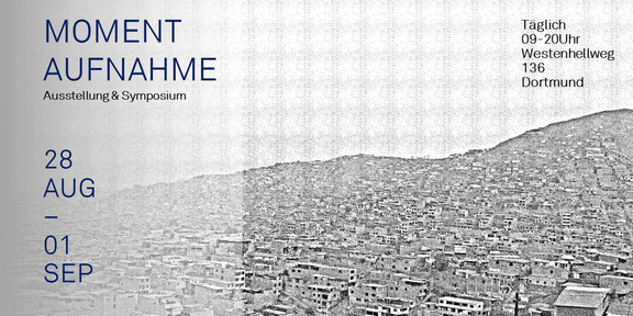 Momentaufnahme Ausstellung Plakat der "Momentaufnahme" Ausstellung.