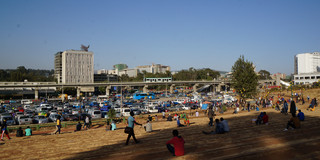Urban Africa Großstadt in Afrika.