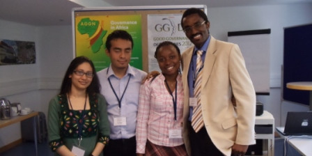 Picture of the SPRING participants at the Good Governance Debate Series
