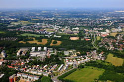 aerial photo of TU Dortmund
