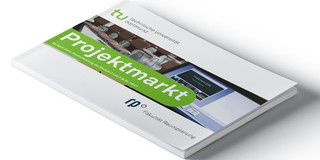 Mockup eines Magazines.