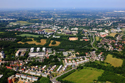 aerial photo of TU Dortmund