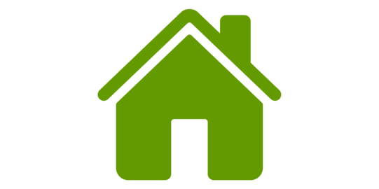 green house as home icon